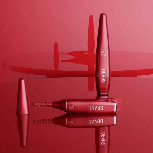 Heated eyelash lifter – heated lashes and high-frequency facial wand for lifted, curled lashes