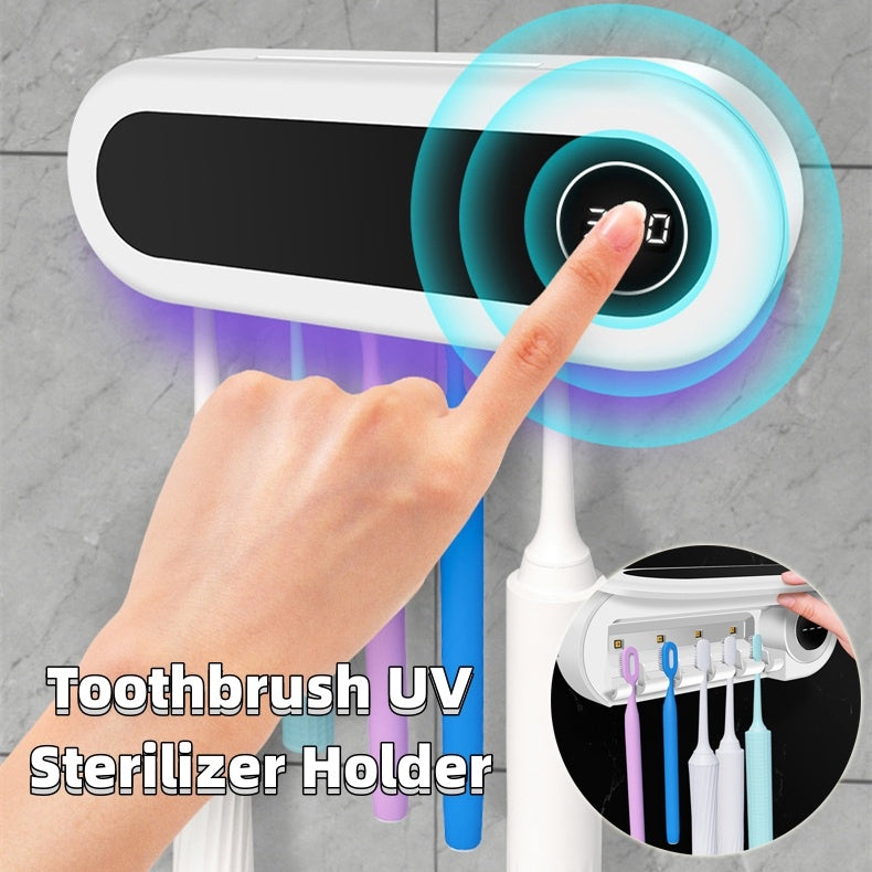 toothbrush uv sterilizer holder