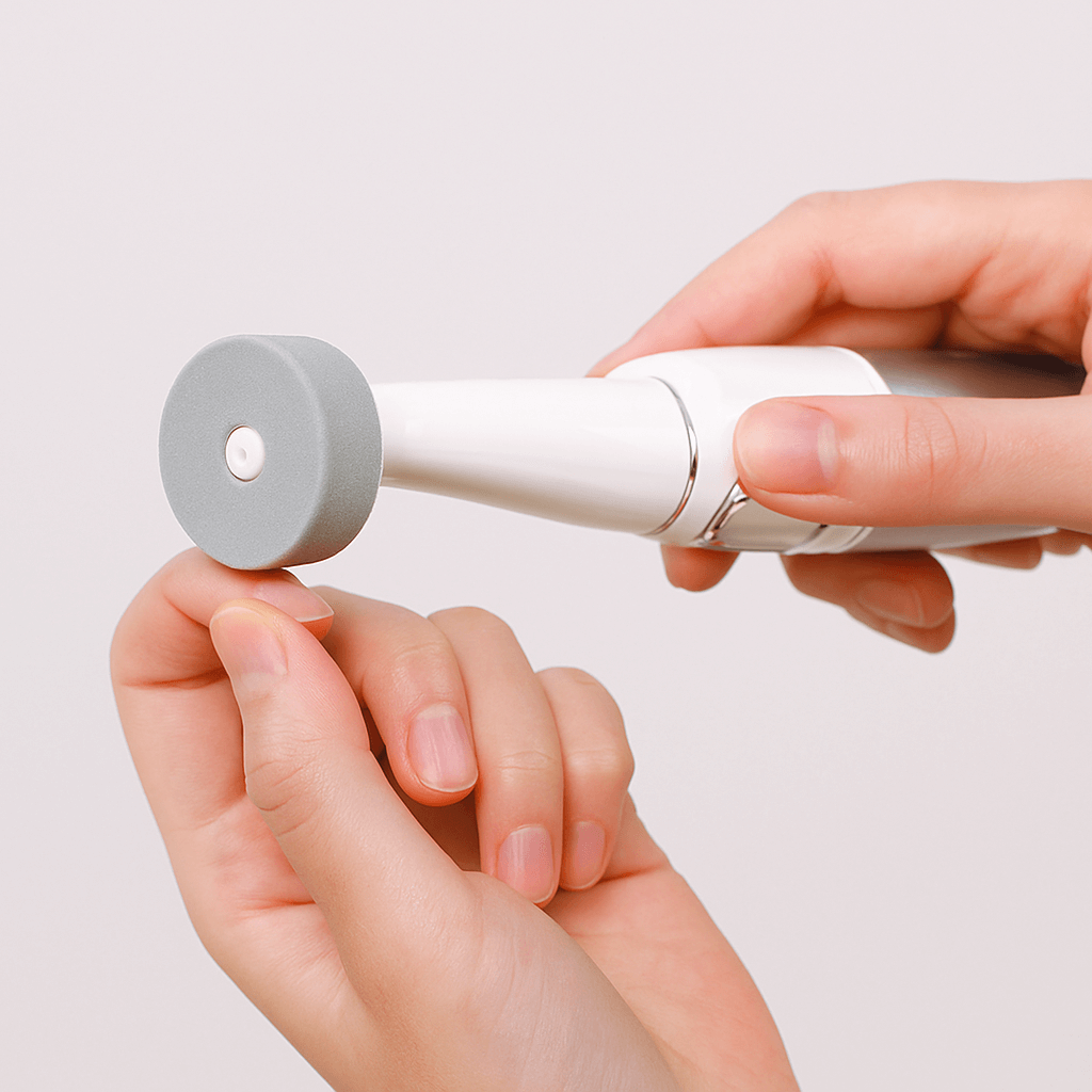 USB Rechargeable Foot File – polishing nail attachment
