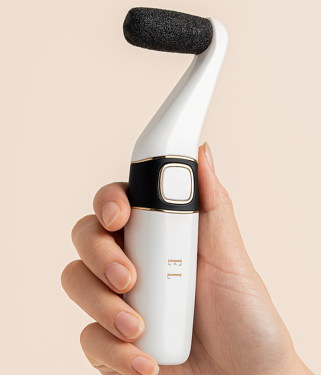 USB Rechargeable Foot File – ergonomic grip for comfortable use
