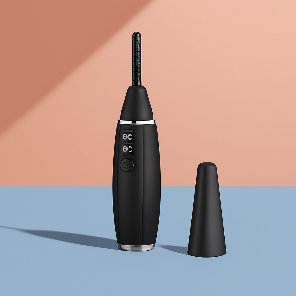 Heated eyelash lifter – heated lashes and high-frequency facial wand for lifted, curled lashes