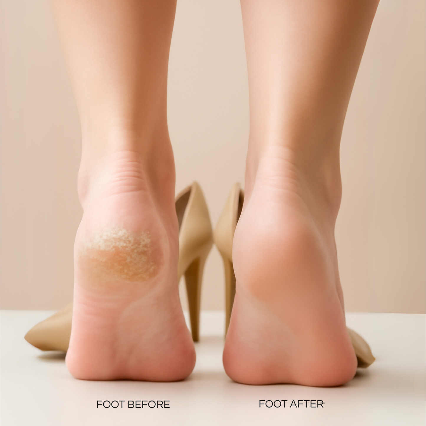 Electric callus remover smoothing heels at home