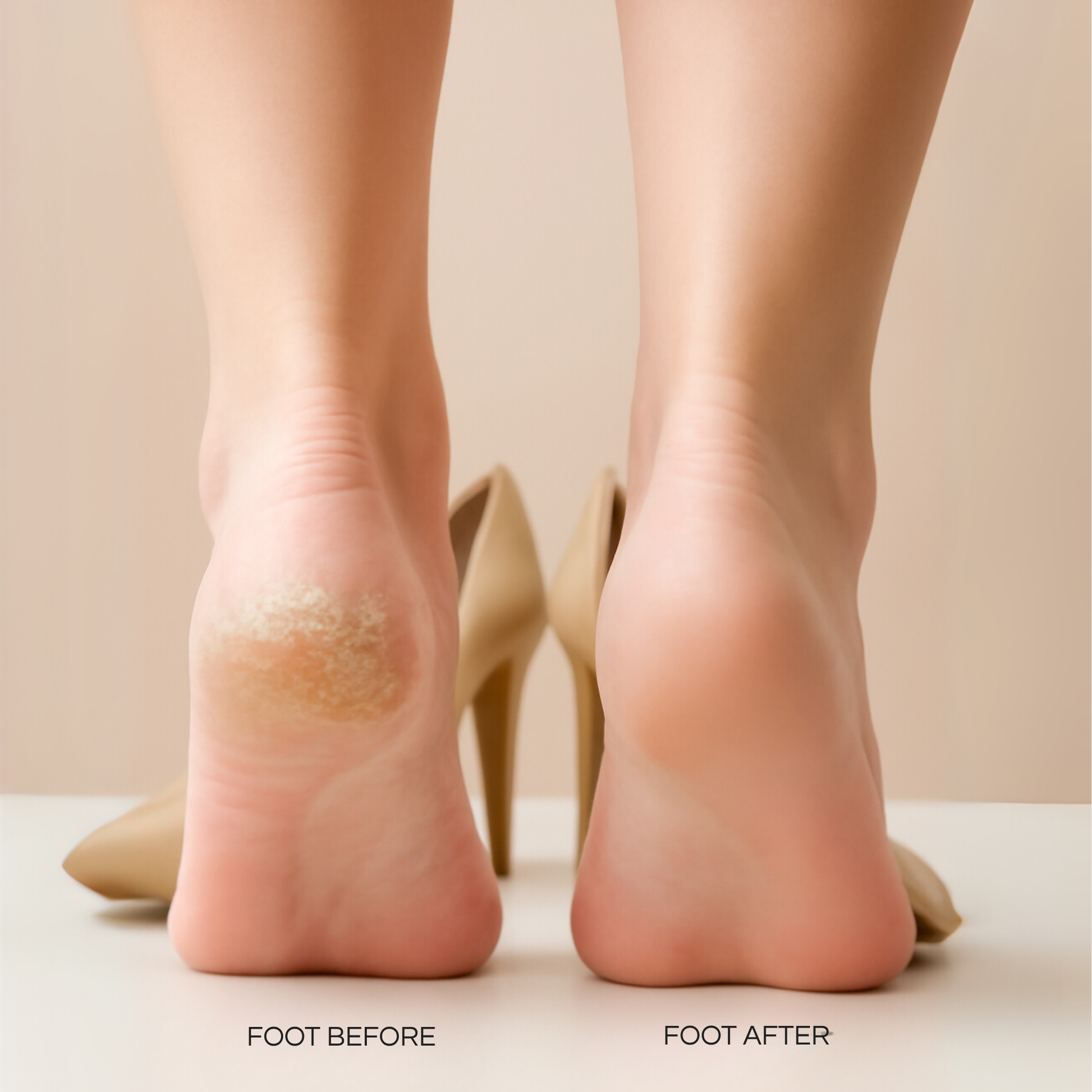 Electric callus remover smoothing heels at home