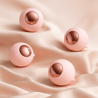 4 Mini Lint Remover Balls in Pink