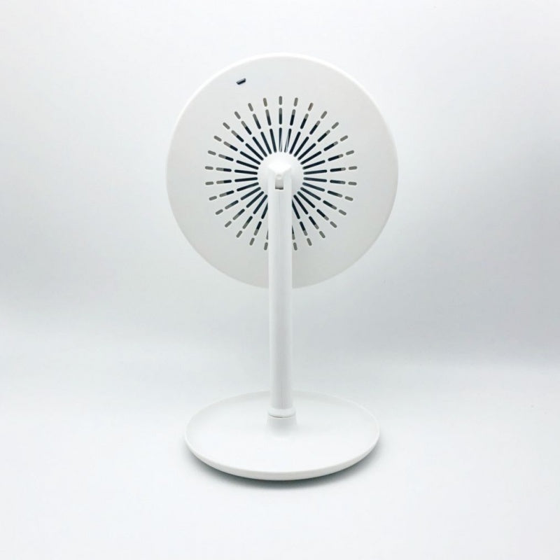 Fan LED Light Makeup Mirror – Cool Breeze & Adjustable LED back 