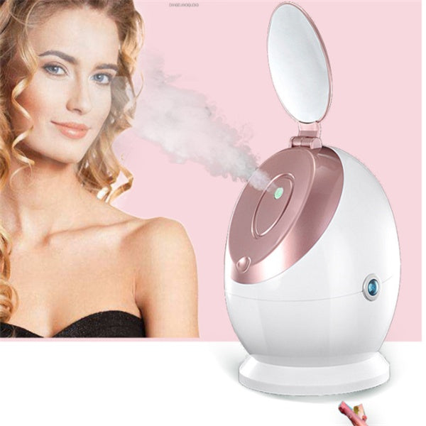 Hydrating facial steamer for skincare routine