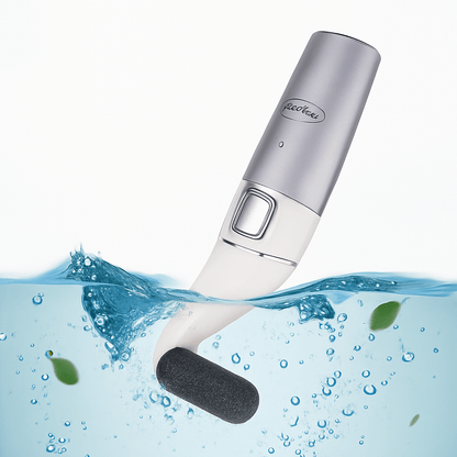 USB Rechargeable Foot File – waterproof design for easy cleaning