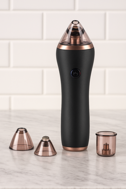 Full-view of 4-in-1 Gua Sha facial vacuum device