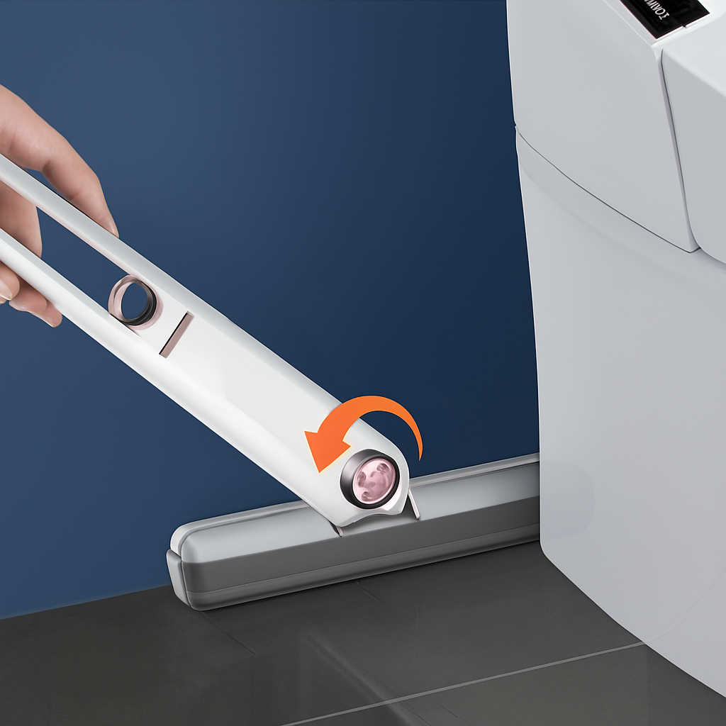 Self Squeeze Mini Mop – Compact, Eco-Friendly, No Hand Wash Design