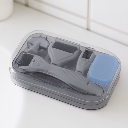 DermaKit microneedling tool for face and body skincare treatment