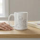 Mother & Daughter Coffee Mug – Baking Together | Best Gift for Mom