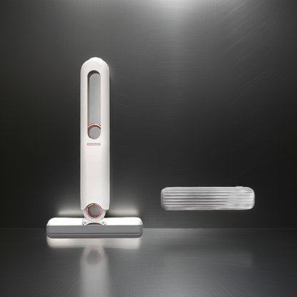 Compact self-squeeze mini mop with a sponge