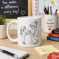 Teacher & Student Coffee Mug – A Meaningful Gift for Teachers