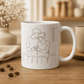 Kitchen Conversations Couple Coffee Mug gift