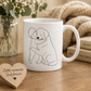 Dog Lover Coffee Mug – Cuddled Together | Thoughtful Pet Gift