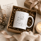 Father & Daughter Coffee Mug celebrating shared reading moments