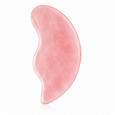 Rose Quartz Facial Massage Tool Close Up