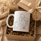 Grandmother & Granddaughter Coffee Mug – Gardening Together | Meaningful Gift for Grandma
