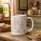 Grandmother & Granddaughter Coffee Mug – Gardening Together | Meaningful Gift for Grandma