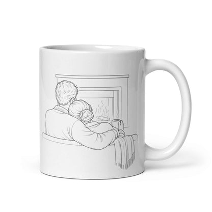 Morning Coffee Together Grandparents Coffee Mug gift